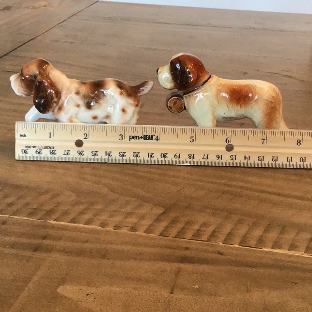 Vintage Saint Bernard from Goebel and vintage cocker spaniel figurines - Picture 6 of 14